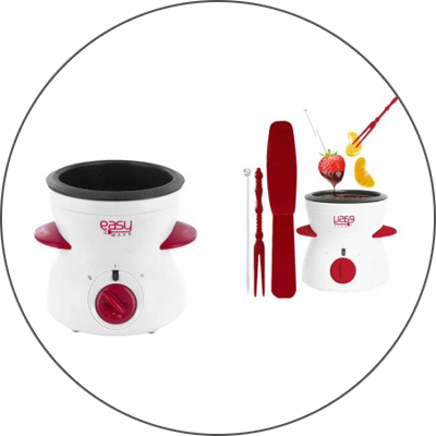 Un appareil à fondue Chocolat pour les gourmands, modèle cuve 300ml  (réf. 108)